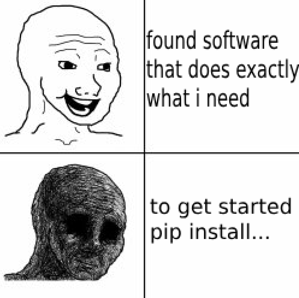 My love of Pip in Python...